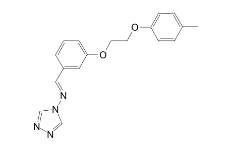 N-((E)-{3-[2-(4-methylphenoxy)ethoxy]phenyl}methylidene)-4H-1,2,4-triazol-4-amine