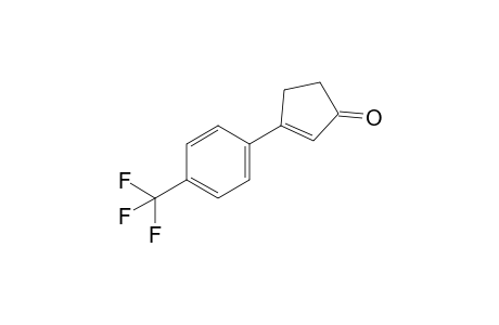 3-(4-(Trifluoromethyl)phenyl)cyclopent-2-enone