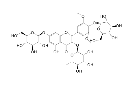 Syringetin 3-O-alpha-rhamnoside-7,4'-di-O-beta-glucoside