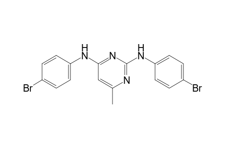 2,4-bis(p-bromoanilino)-6-methylpyrimidine