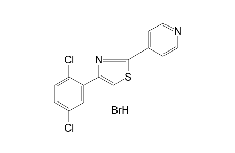 4-[4-(2,5-DICHLOROPHENYL)-2-THIAZOLYL]PYRIDINE, MONOHYDROBROMIDE