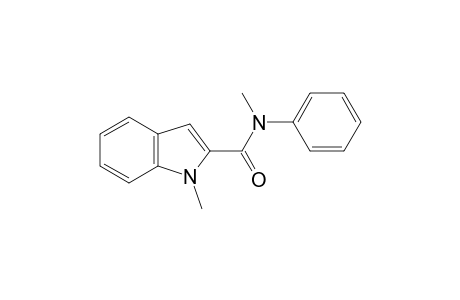 N-Methyl-N-phenyl-1H-indole-2-carboxamide, N'-methyl