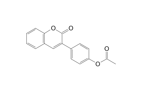 3-(p-acetoxy)phenyl coumarin