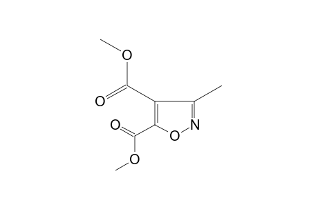 3-methyl-4,5-isoxazoledicarboxylic acid, dimethyl ester