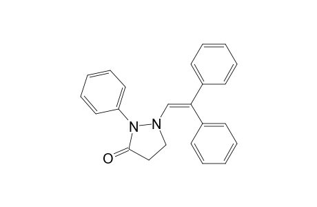 1-(2,2-Diphenylvinyl)-2-phenyl-3-pyrazolidinone