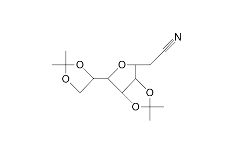 3,6-Anhydro-2-deoxy-4,5:7,8-di-O-isopropylidene-D-glycero-D-allo-octononitrile