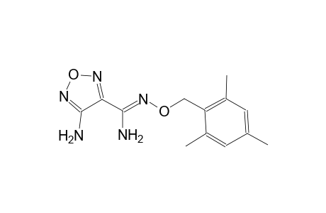 4-amino-N'-(mesitylmethoxy)-1,2,5-oxadiazole-3-carboximidamide