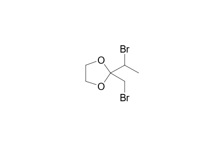 2-(1-Bromoethyl)-2-(bromomethyl)-1,3-dioxolane