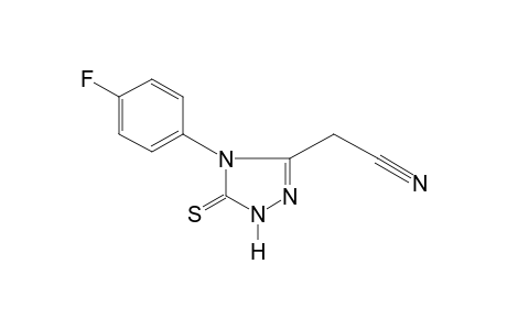 4-(p-fluorophenyl)-5-thioxo-delta^2-1,2,4-triazoline-3-acetonitrile