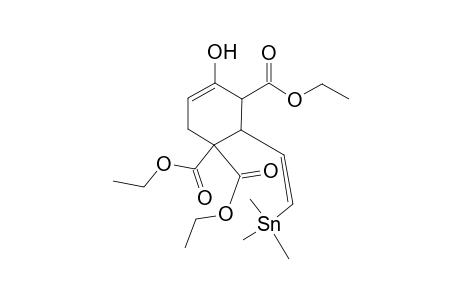 Triethyl 4-Oxo-2-[2(Z)-(trimethylstannyl)ethenyl]cyclohexane-1,1,3-tricarboxylate