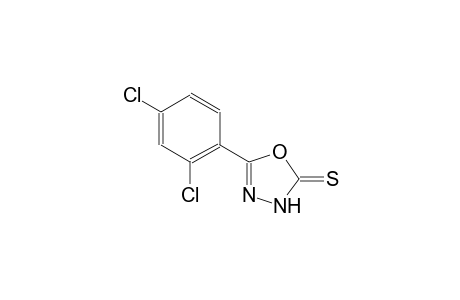 2-(2,4-dichlorophenyl)-delta2-1,3,4-oxadiazoline-5-thione
