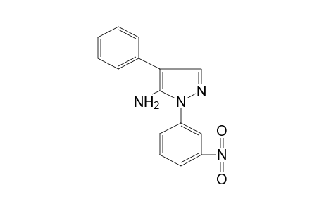 5-Amino-1-(m-nitrophenyl)-4-phenylpyrazole