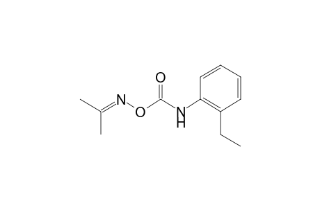 acetone, O-[(o-ethylphenyl)carbamoyl]oxime