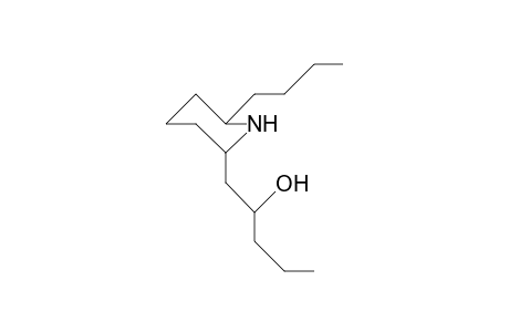 trans-6-Butyl-2-(2-hydroxy-pentyl)-piperidine