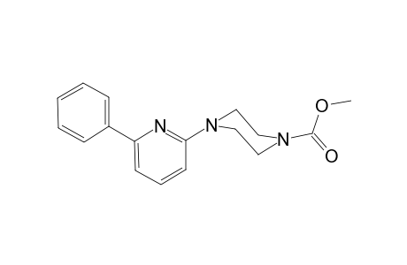 4-(6-phenyl-2-pyridinyl)-1-piperazinecarboxylic acid methyl ester