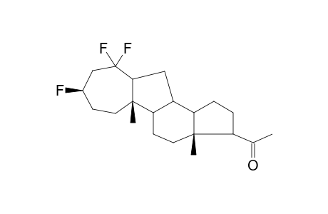 3BETA,5,5-TRIFLUORO-A-HOMO-B-NOR-6BETA-PREGNAN-20-ONE