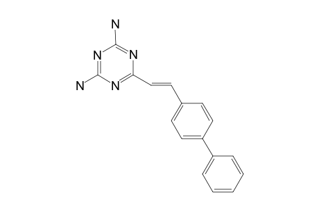 2,4-Diamino-(E)-6-[2-(4-biphenyl)ethenyl]-1,3,5-triazine