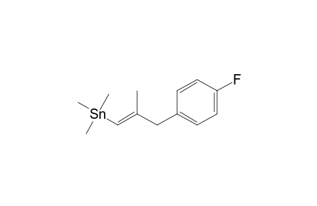 [(E)-3-(4-fluorophenyl)-2-methyl-prop-1-enyl]-trimethyl-stannane