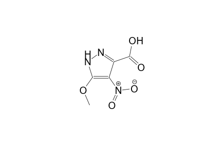 5-Methoxy-4-nitro-2H-pyrazole-3-carboxylic acid