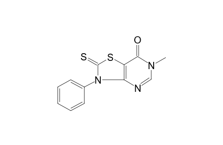 6-Methyl-3-phenyl-2-thioxo-2,3-dihydro-6H-thiazolo[4,5-d]pyrimidin-7-one