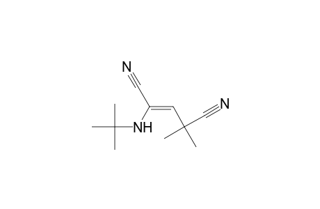2-Pentenedinitrile, 2-[(1,1-dimethylethyl)amino]-4,4-dimethyl-, (E)-