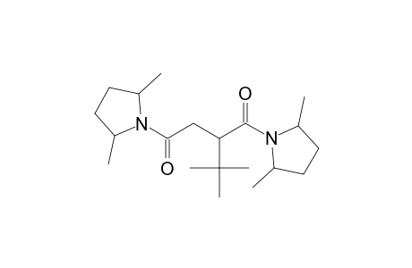 1,4-bis(2,5-dimethylpyrrolydinyl)-1,4-dioxo-3-(t-butyl)butane