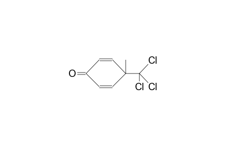 4-Methyl-4-trichlormethyl-2,5-cyclohexadien-1-on