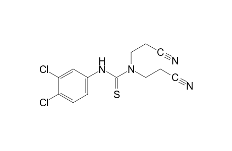 1,1-bis(2-cyanoethyl)-3-(3,4-dichlorophenyl) -2-thiourea