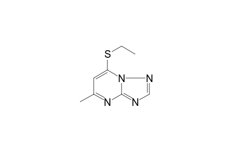 Ethyl 5-methyl[1,2,4]triazolo[1,5-a]pyrimidin-7-yl sulfide