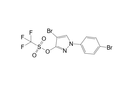 4-Bromo-1-(4-bromophenyl)-1H-pyrazol-3-yl trifluoro methanesulfonate