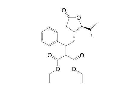 Trans-4-(3,3-dicarbethoxy-2-phenylpropyl)-5-isopropyltetrahydrofuran-2-one