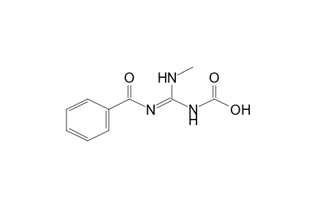 Carboxamidine, N-benzoyl-N'-carboxyl-2-methylamino-