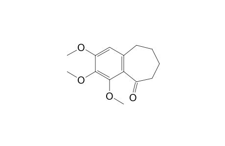 6,7,8,9-tetrahydro-2,3,4-trimethoxy-5H-benzocyclohepten-5-one