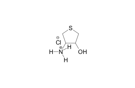 (3S,4R)-4-hydroxytetrahydro-3-thiophenaminium chloride