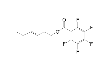 (E)-hex-3-Enyl 2,3,4,5,6-pentafluorobenzoate