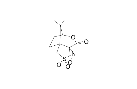 (4AS,9AR)-10,10-DIMETHYL-6,7-DIHYDRO-4H-4A,7-METHANO-OXAZIRINO-[3,2-J]-OXEPINO-[3,4-C]-ISOTHIAZOL-9(5H)-ONE-3,3-DIOXIDE