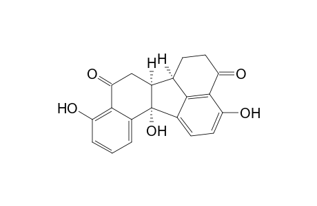 DALDINONE-A;2,10,14-TRIHYDROXY-9,19:10,11-BIS-7,16-TETRALONE