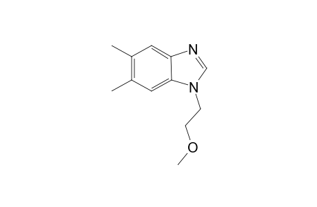 1-(2-Methoxyethyl)-5,6-dimethyl-1H-benzimidazole