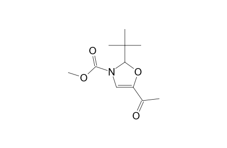 Methyl 5-acetyl-2-tert-butyl-1,3-oxazole-3(2H)-carboxylate