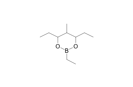 2,4,6-Triethyl-5-methyl-1,3,2-dioxaborinane