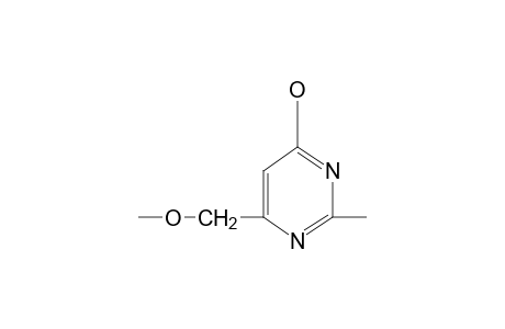 6-(methoxymethyl)-2-methyl-4-pyrimidinol