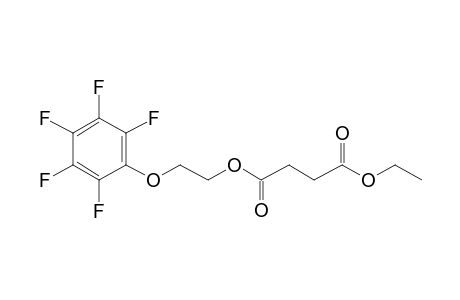 Succinic acid, ethyl 2-(pentafluorophenoxy)ethyl ester