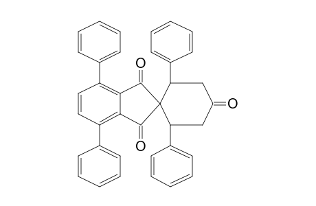 2',6'-Diphenylspiro(4,7-dyphenylindane-2,1'-cyclohexane)-1,3,4'-trione