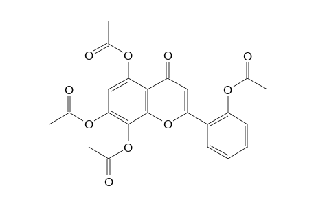 2',5,7,8-tetrahydroxyflavone, tetraacetate