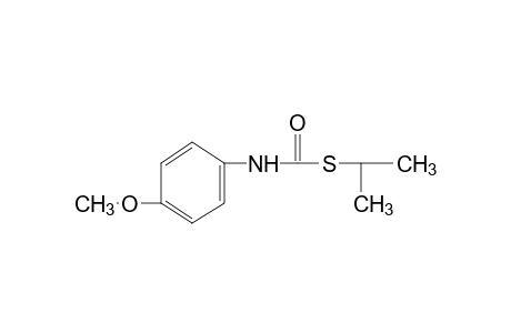 p-methoxythiocarbanilic acid, S-isopropyl ester