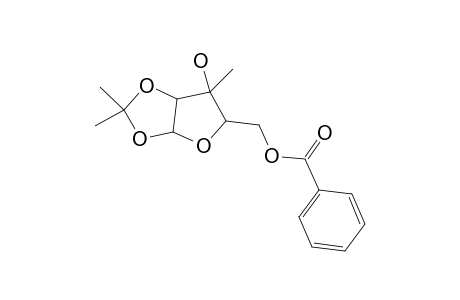 o-Benzoyl-5-o-isopropylidene-1,2-C-methyl-3-alpha-D-xylofuranose