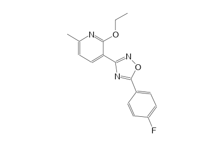 2-Ethoxy-3-[5-(4-fluorophenyl)-1,2,4-oxadiazol-3-yl]-6-methylpyridine