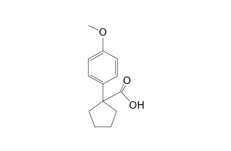 1-(p-Methoxyphenyl)cyclopentanecarboxylic acid