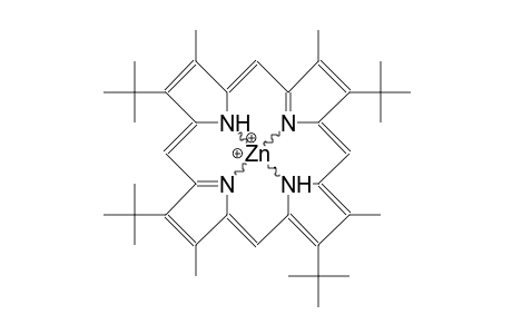 Tetra(T-butyl)-tetramethyl-porphin zinc dication