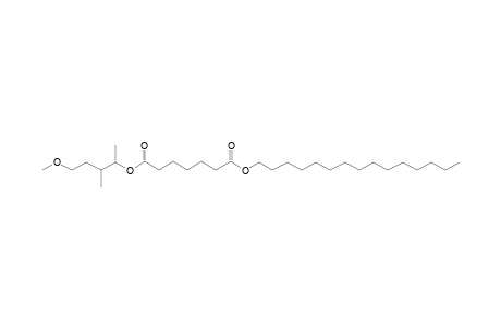 Pimelic acid, 5-methoxy-3-methylpent-2-yl pentadecyl ester